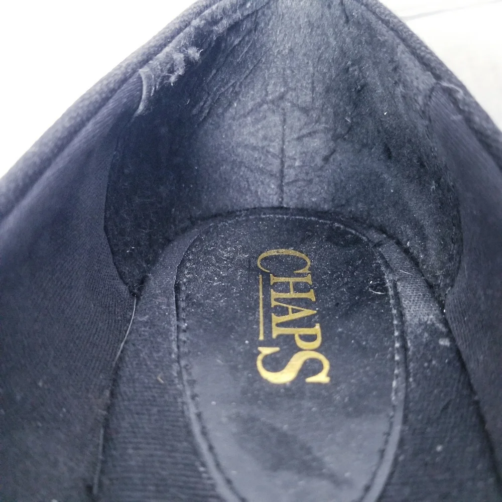 CHAPS OPEN TOE WEDGE ESTIMATED SIZE 6.5